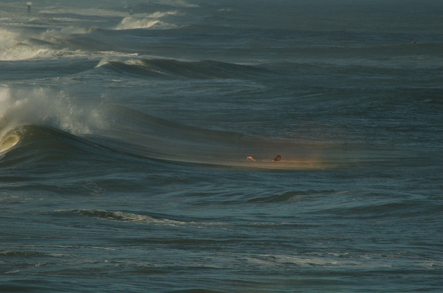 surfer in prism